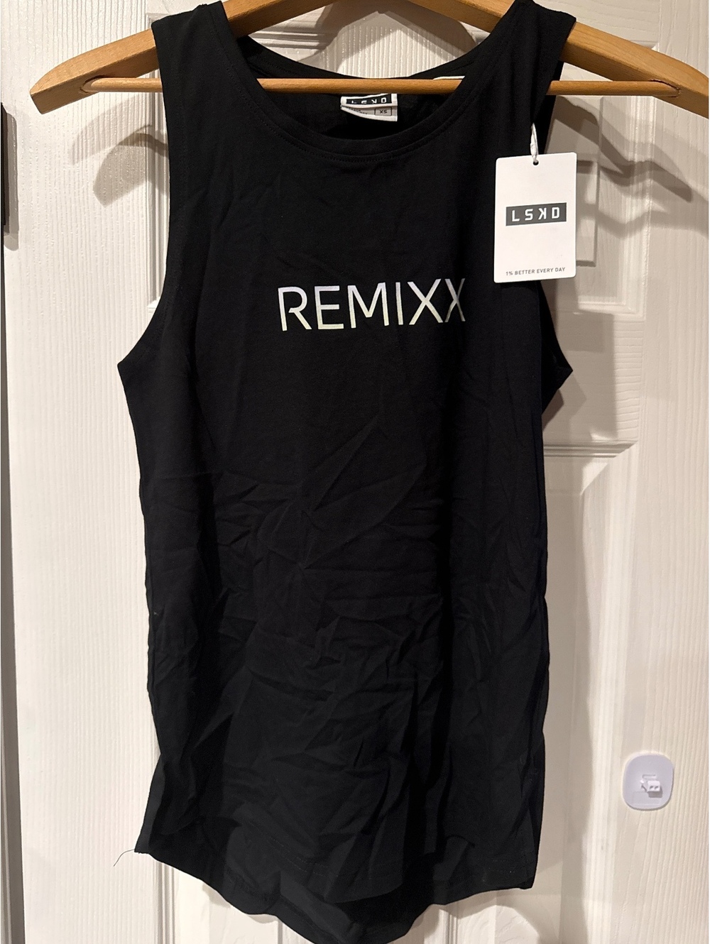 LSKD Luna Tank REMIXX Black XS
